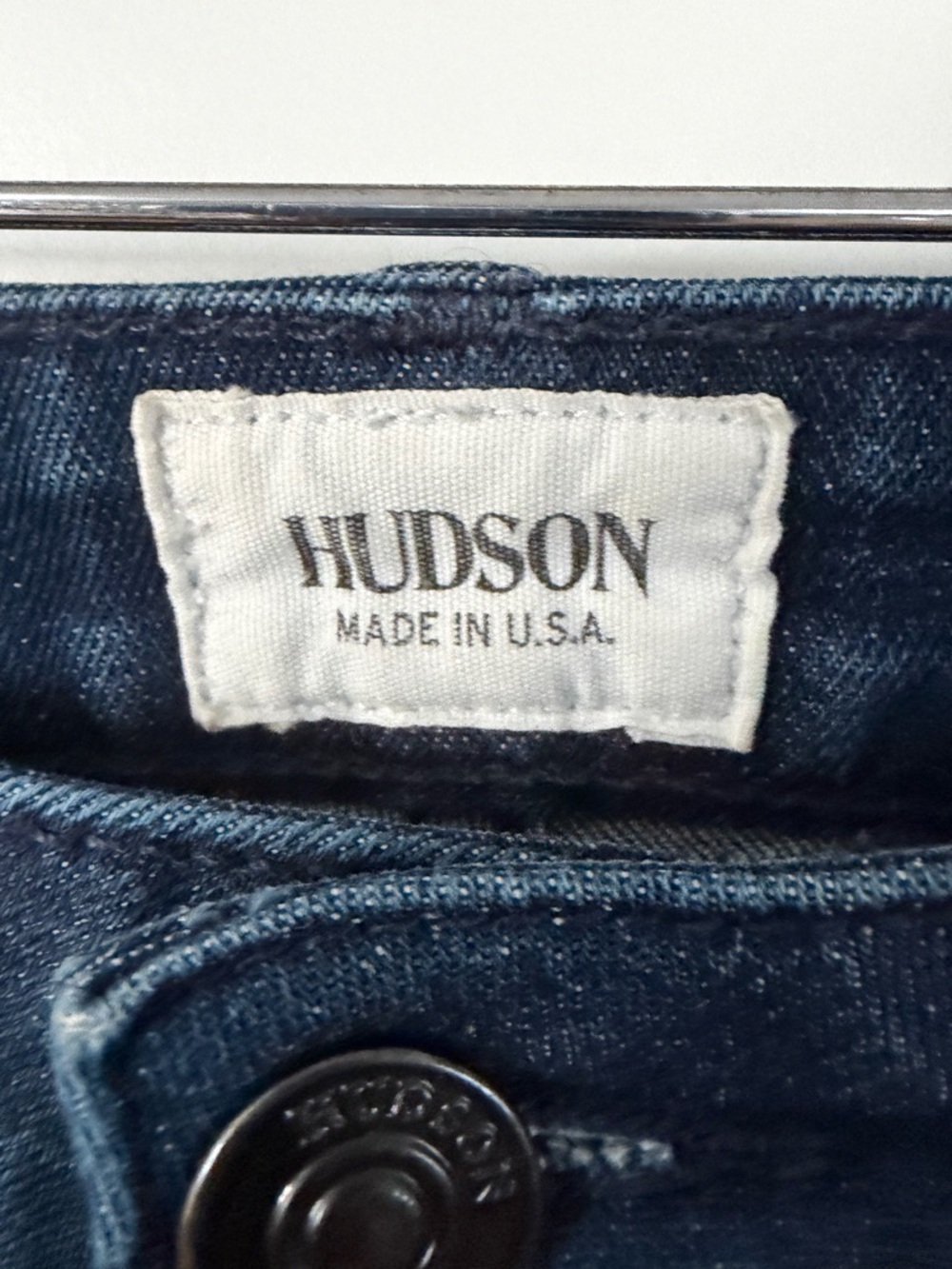 HUDSON Dark Indigo Denim Jeans - Dark Blue